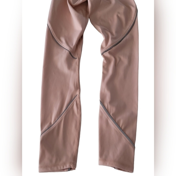 Fabletics High Rise Motion365 Reflective 7/8 Stretch Pink Rose Leggings XXS - Picture 6 of 8